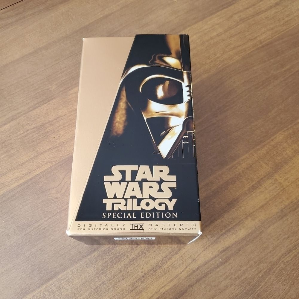 Star Wars Trilogy (VHS, 1997, Special Edition) + Star Wars A New Hope VHS